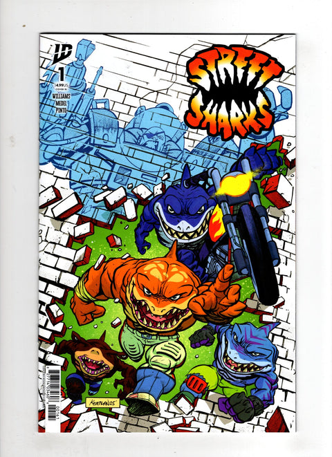 Street Sharks (IDW) #1 (Cvr F) (2025) 1:25 Kevin Anthony Catalan Incentive