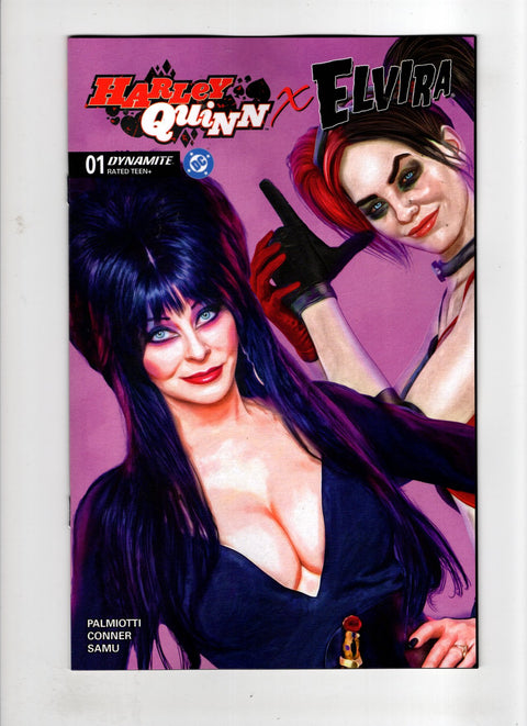 Harley Quinn X Elvira #1 (Cvr Y) (2025) 1:10 Mark Spears Incentive Pink