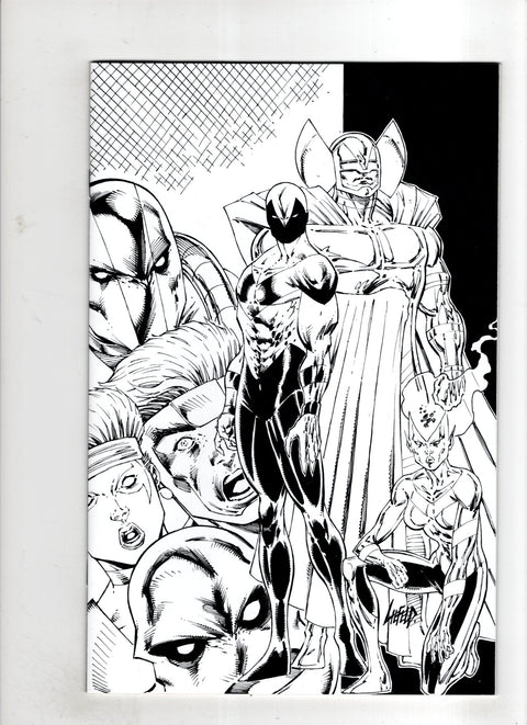 Youngblood, Vol. 7 #1 (Cvr S) (2025) (1:10) 2nd Printing Liefeld Incentive B&W Virgin