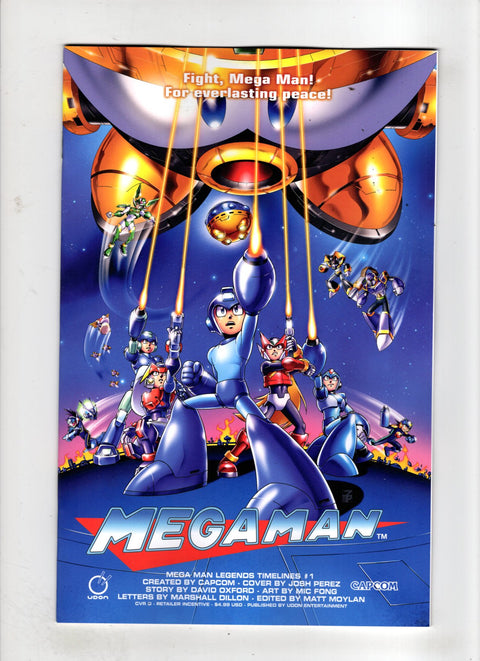 Mega Man Legends Timelines #1 (Cvr D) (2026) (1:5) Josh Perez Incentive Variant