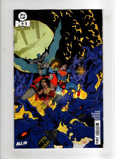 DC K.O. #3 (Cvr F) (2026) (1:25) Cully Hamner Incentive Variant - Knowhere