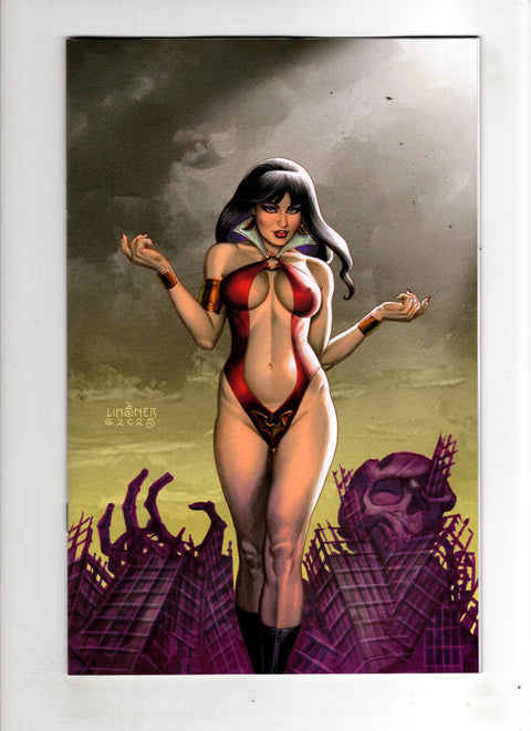 Vampirella: Armageddon #8 (Cvr G) (2026) (1:10) Joseph Michael Linsner Incentive Virgin Variant