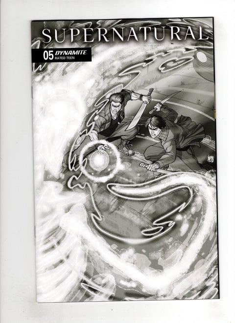 Supernatural, Vol. 2 (Dynamite Entertainment) #5 (Cvr F) (2026) (1:10) Alfredo Cardona Incentive B&W Variant