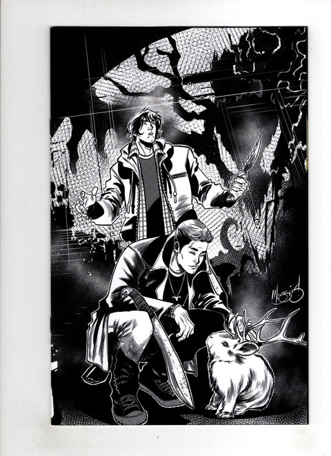 Supernatural, Vol. 2 (Dynamite Entertainment) #5 (Cvr L) (2026) (1:5) Eder Messias Incentive B&W Virgin Variant