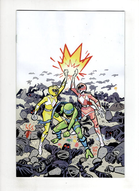 Mighty Morphin Power Rangers / Teenage Mutant Ninja Turtles, Vol. 3 #5 (Cvr H) (2026) (1:5) Juni Ba Incentive Foil Virgin Variant