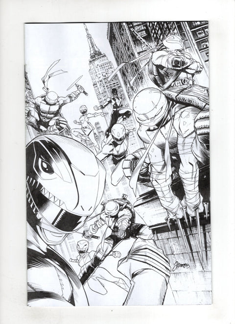 Mighty Morphin Power Rangers / Teenage Mutant Ninja Turtles, Vol. 3 #5 (Cvr E) (2026) (1:10) Alessio Zonno Incentive Virgin Variant