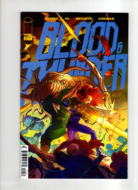 Blood & Thunder (Image Comics) #12 (Cvr C) (2026) (1:10) Haining Incentive Variant
