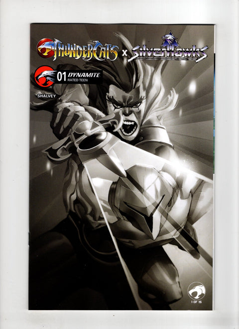 Thundercats X Silverhawks #1 (Cvr K) (2026) (1:20) Eric Canete Incentive B&W Variant