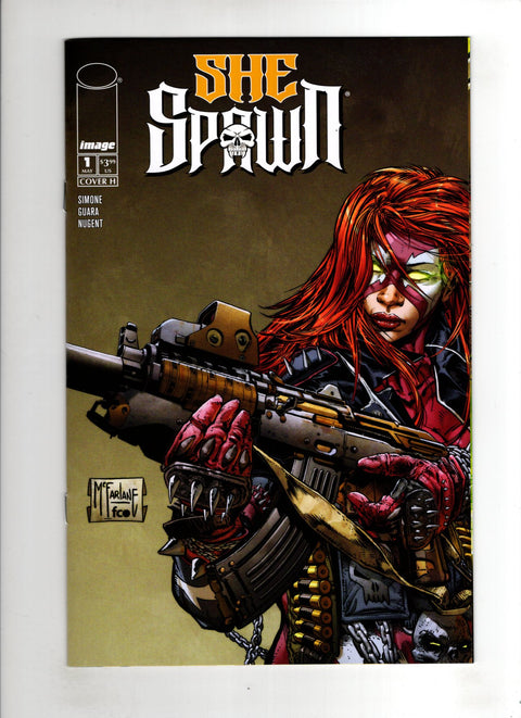 She-Spawn #1 (Cvr H) (2026) (1:50) Todd Mcfarlane Incentive Variant