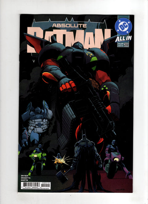 Absolute Batman #20 (2026) 2nd Printing Nick Dragotta Variant
