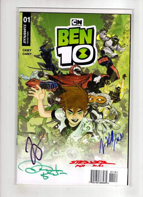 Ben 10 (Dynamite Entertainment) #1 (Cvr O) (2026) (1:50) Incentive Signed Variant