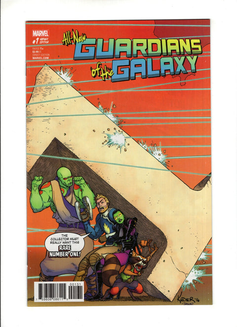 All-New Guardians of the Galaxy #1 (Cvr C) (2017) Incentive Aaron Kuder Variant Cover C Incentive Aaron Kuder Variant Cover Buy & Sell Comics Online Comic Shop Toronto Canada