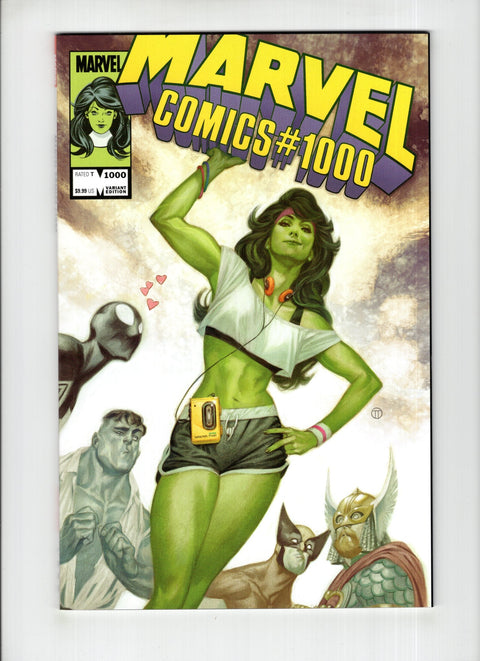 Marvel Comics #1000 (Cvr N) (2019) Julian Totino Tedesco 80's Variant N Julian Totino Tedesco 80's Variant Buy & Sell Comics Online Comic Shop Toronto Canada