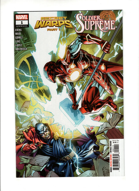 Secret Warps: Soldier Supreme Annual #1 (Cvr A) (2019) Regular Carlos Gomez Cover A Regular Carlos Gomez Cover Buy & Sell Comics Online Comic Shop Toronto Canada