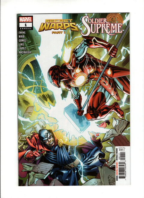 Secret Warps: Soldier Supreme Annual #1 (Cvr A) (2019) Regular Carlos Gomez Cover A Regular Carlos Gomez Cover Buy & Sell Comics Online Comic Shop Toronto Canada