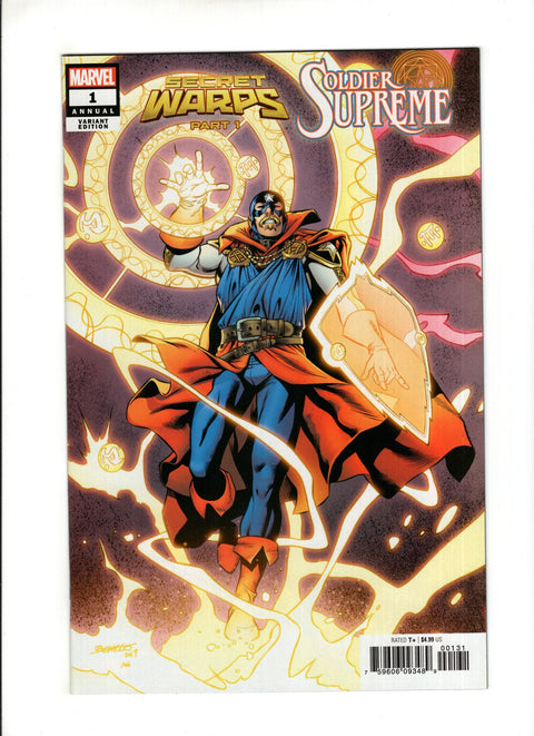 Secret Warps: Soldier Supreme Annual #1 (Cvr B) (2019) Variant Carlos Pacheco Connecting Cover B Variant Carlos Pacheco Connecting Cover Buy & Sell Comics Online Comic Shop Toronto Canada
