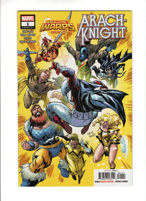 Secret Warps: Arachknight #1 (Cvr A) (2019) Regular Carlos Gomez Cover A Regular Carlos Gomez Cover Buy & Sell Comics Online Comic Shop Toronto Canada