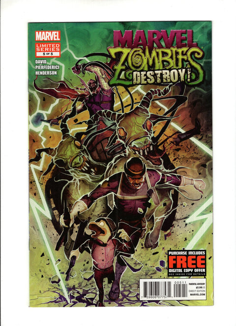 Marvel Zombies: Destroy #5 (2012) Michael Del Mundo Regular Michael Del Mundo Regular Buy & Sell Comics Online Comic Shop Toronto Canada