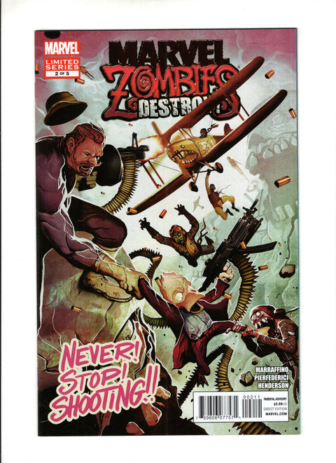 Marvel Zombies: Destroy #2 (2012) Michael Del Mundo Regular Michael Del Mundo Regular Buy & Sell Comics Online Comic Shop Toronto Canada