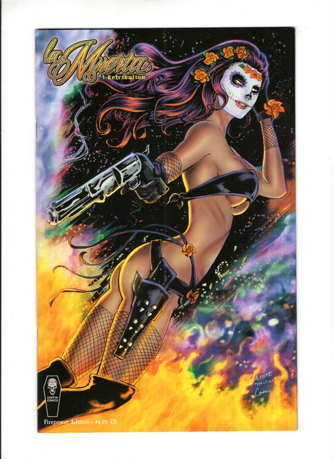La Muerta: Retribution #1 (Cvr B) (2018) Alfred Trujillo & Cara Nicole Firepower Cover B Alfred Trujillo & Cara Nicole Firepower Cover Buy & Sell Comics Online Comic Shop Toronto Canada