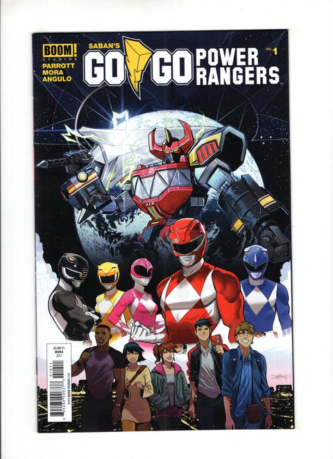 Go Go Power Rangers #1 (Cvr A) (2017) Dan Mora Regular A Dan Mora Regular Buy & Sell Comics Online Comic Shop Toronto Canada
