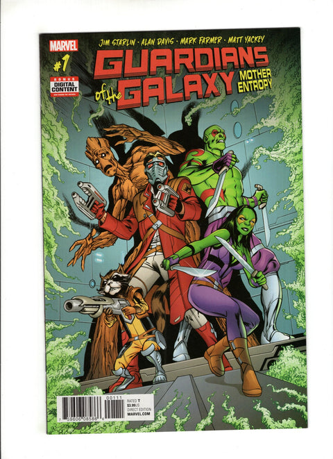 The Guardians of the Galaxy: Mother Entropy #1 (Cvr A) (2017) Regular Alan Davis Cover A Regular Alan Davis Cover Buy & Sell Comics Online Comic Shop Toronto Canada