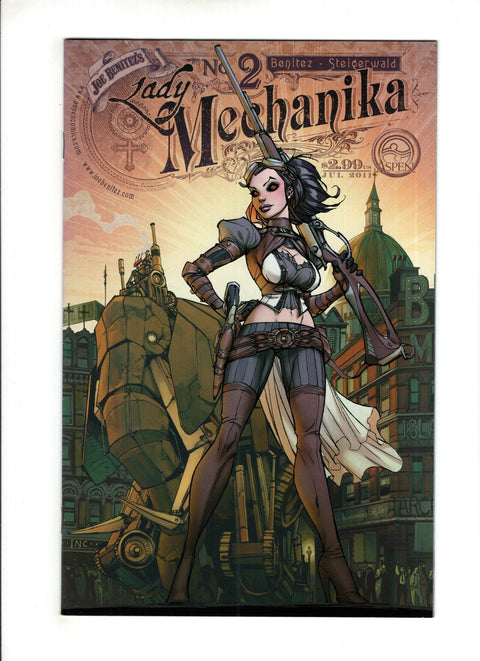 Lady Mechanika (Aspen Comics) #2 (Cvr B) (2011) Ale Garza Variant Cover B Ale Garza Variant Cover Buy & Sell Comics Online Comic Shop Toronto Canada