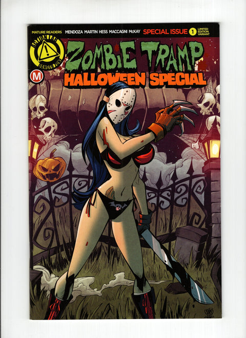 Zombie Tramp Halloween Special #1 (Cvr C) (2016) Variant Marcelo Trom Slasher Cover C Variant Marcelo Trom Slasher Cover Buy & Sell Comics Online Comic Shop Toronto Canada