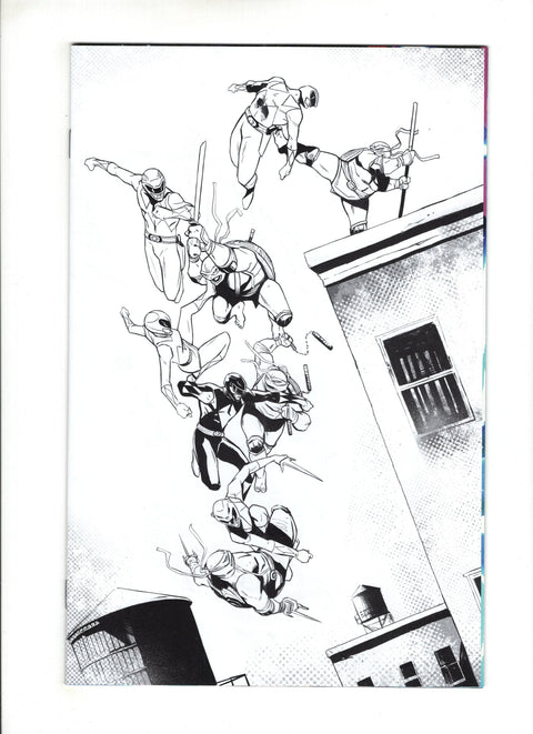 Mighty Morphin Power Rangers / Teenage Mutant Ninja Turtles, Vol. 1 #3 (Cvr I) (2020) Lee Garbett Incentive B&W Variant (1:50) I Lee Garbett Incentive B&W Variant (1:50) Buy & Sell Comics Online Comic Shop Toronto Canada