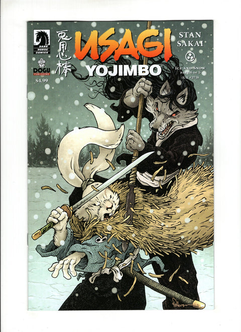 Usagi Yojimbo: Ice and Snow #4C (2024) 1:10 David Peterson Variant