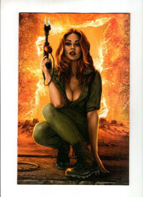 Heat Seeker: A Gun Honey Series #2F 1:5 Celina Virgin Variant