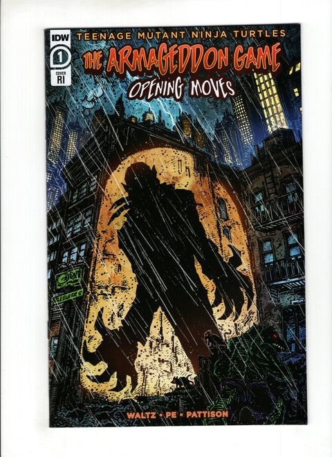 TMNT Armageddon Game Opening Moves #1B 1:10 Eastman Variant