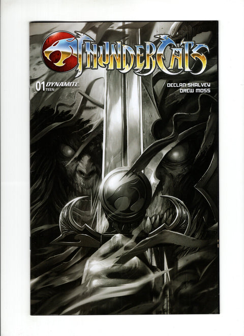 Thundercats (Dynamite Entertainment) #1ZF (2024) 1:10 Mattina B&W Variant
