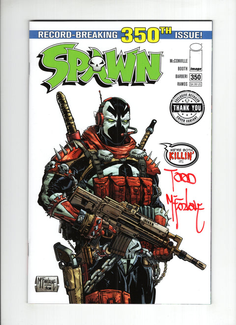 Spawn #350 (Cvr G) (2024) "Thank You" 1 Per Store Variant