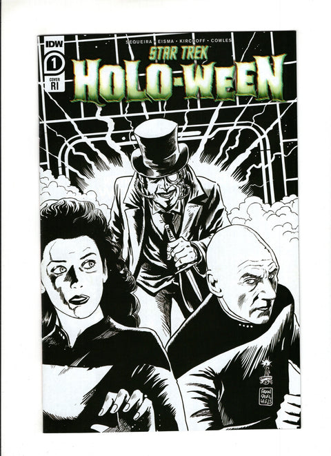 Star Trek: Holo-Ween #1C (2023) 1:10 Francesco Francavilla Variant
