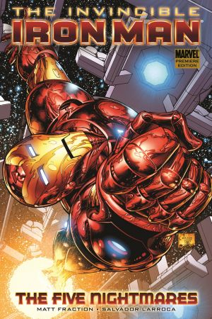 Invincible Iron Man HC #1 (2008) Joe Quesada Book Market Cover