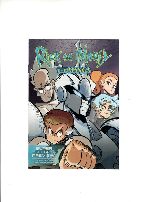 Rick and Morty: The Manga #1X Preview Ashcan