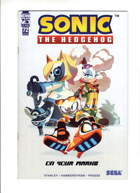 Sonic the Hedgehog, Vol. 3 #72 (Cvr C) (2024) 1:10 Nathalie Fourdraine Variant