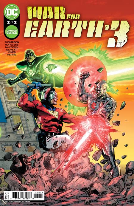 War For Earth-3 #2A Regular Rafa Sandoval Cover