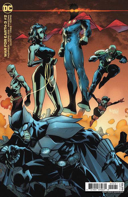 War For Earth-3 #2B Gleb Melnikov Card Stock Cover