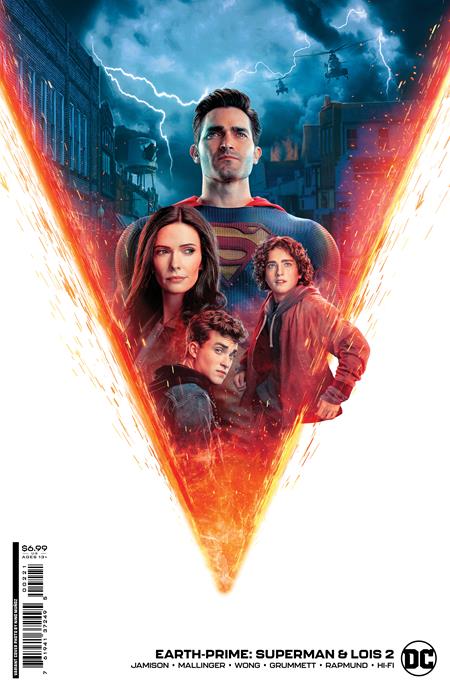 Earth-Prime #2B Photo Card Stock Cover