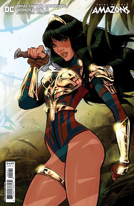Trial of The Amazons: Wonder Girl #2B Babs Tarr Card Stock Cover