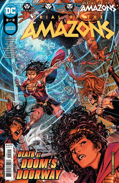 Trial of the Amazons #2A Regular Jim Cheung Cover