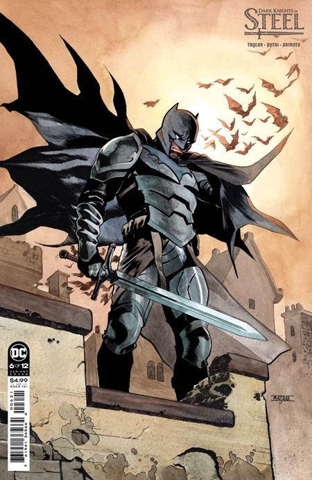 Dark Knights of Steel #6B 1:25 Mahmud Asrar Card Stock Variant Cover