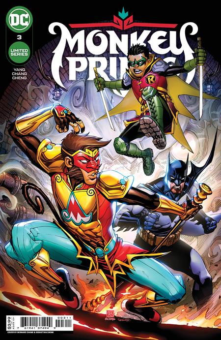Monkey Prince #3A Regular Bernard Chang Cover