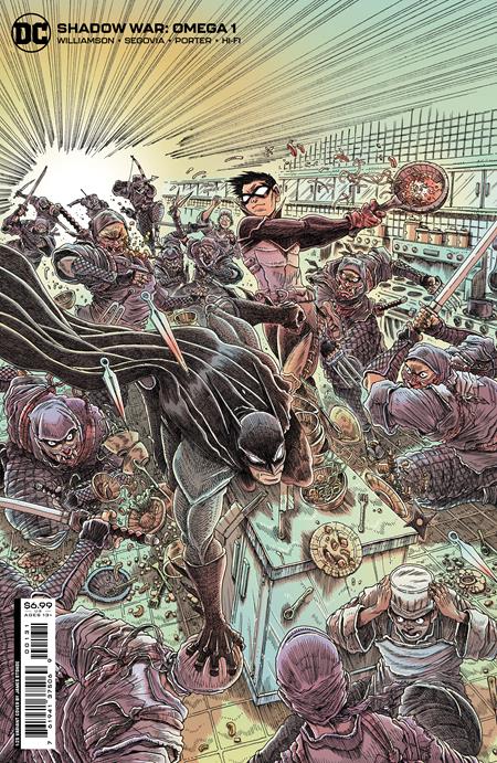 Shadow War: Omega #1C 1:25 James Stokoe Card Stock Variant Cover