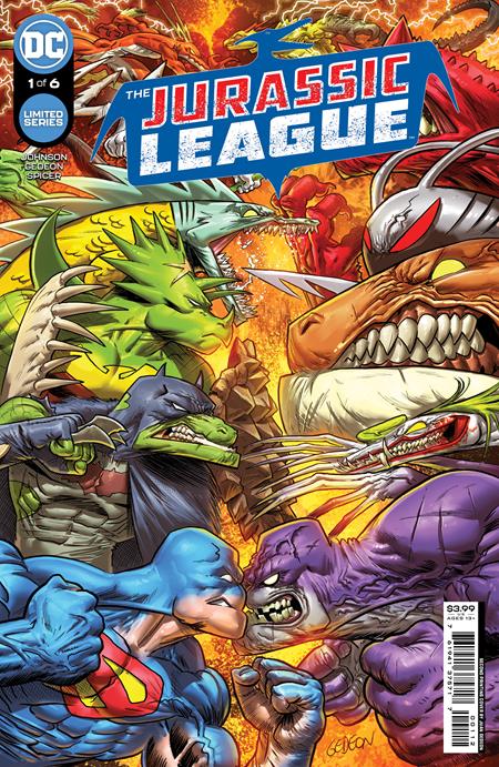 The Jurassic League #1D Second Printing Juan Gedeon Variant A
