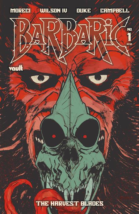 Barbaric: The Harvest Blades #1D 1:10 John Bivens Variant