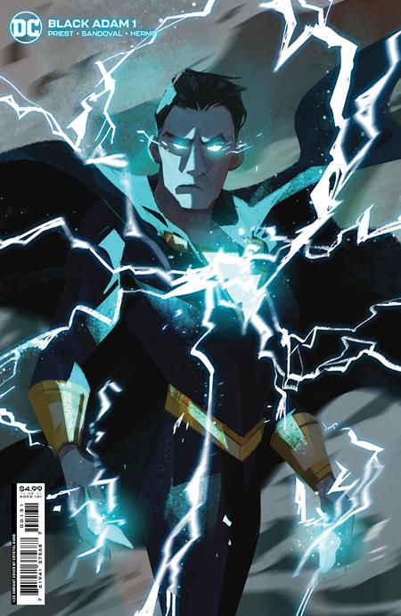 Black Adam, Vol. 1 #1C 1:25 Crystal Kung Card Stock Variant Cover