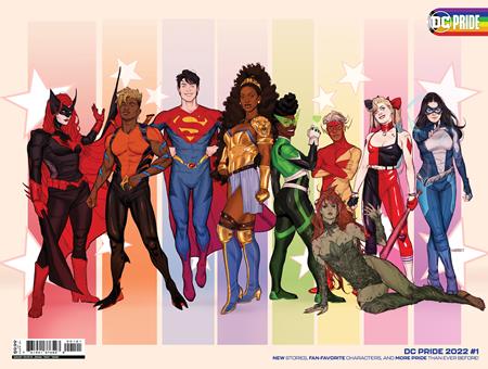 DC Pride 2022 #1B Jen Bartel Pride Month Cover